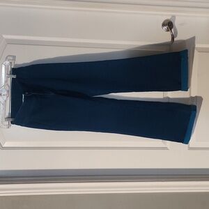 Jeanology Turquoise blue pants size 4 tall